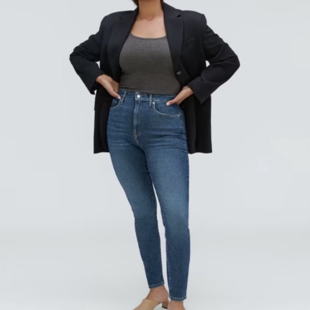 Everlane Curvy Way-High Skinny Jean